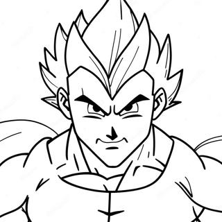 Pagina da Colorare di Gohan Super Saiyan | pagina da colorare Gohan
