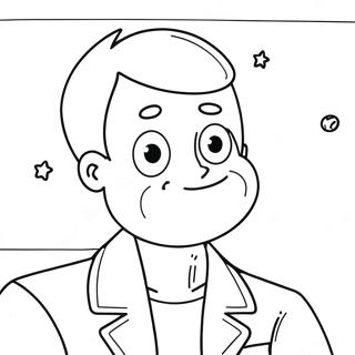 Pagina da Colorare di Doug | pagina da colorare Doug