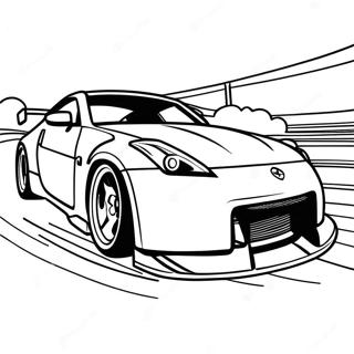 350z Pagine da Colorare