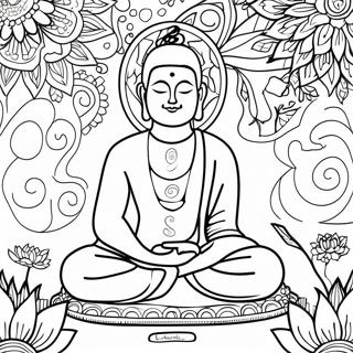 Pagina da Colorare della Mindfulness DBT | pagina da colorare DBT