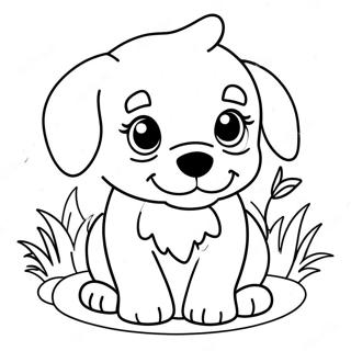 Cucciolo Pagine da Colorare
