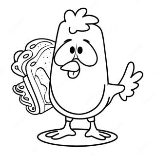 Pagina da colorare di Breadwinners | pagina da colorare Breadwinners