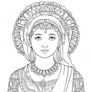 Pagina da Colorare Mina | pagina da colorare Mina