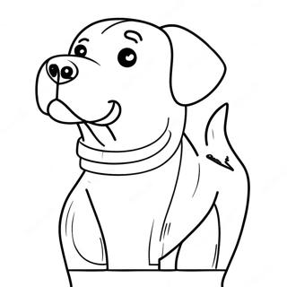 Pagina da Colorare Labrador | pagina da colorare Labrador