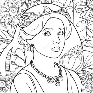 Pagina da Colorare di Penelope | pagina da colorare Penelope