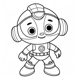Pagina da Colorare di Super Why | pagina da colorare Super Why