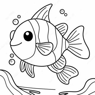 Pagina da colorare di Magikarp lucente che salta | pagina da colorare Magikarp