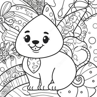 Pagina da Colorare di Britto | pagina da colorare Britto
