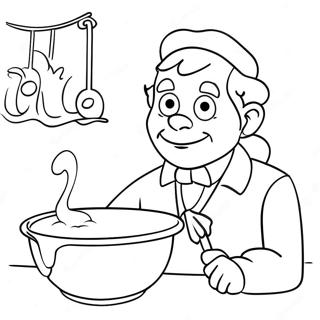 Bartholomew e l'Oobleck Pagine da Colorare