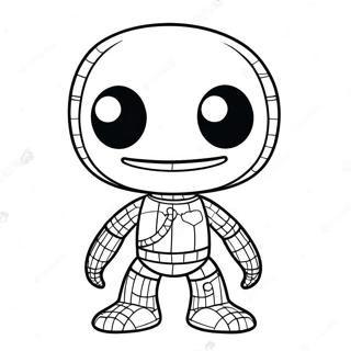 Pagina da Colorare Sackboy | pagina da colorare Sackboy