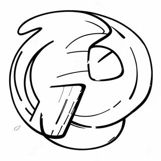 Pagina da Colorare del Logo Dude Perfect | pagina da colorare Dude Perfect