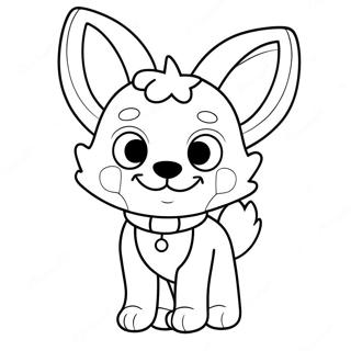 Pagina da Colorare di Lolbit | pagina da colorare Lolbit