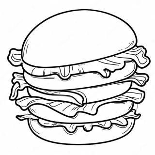 Pagina da Colorare Logo Whataburger | pagina da colorare Whataburger
