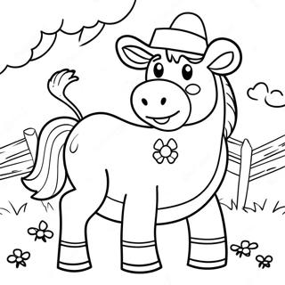 Pagina da Colorare Old MacDonald | pagina da colorare Vecchio MacDonald