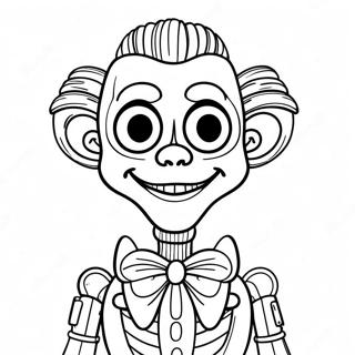Pagina da Colorare di Ennard | pagina da colorare Ennard