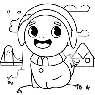 Pagina da Colorare Bitmoji | pagina da colorare Bitmoji