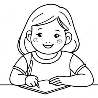 Regole della Scuola Pagine da Colorare