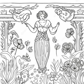 William Morris Pagine da Colorare