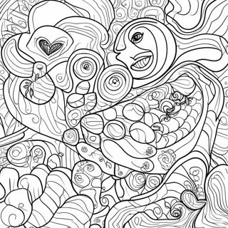 Pagina da Colorare di Motivi Camo | pagina da colorare Camo
