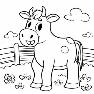 Attività Click Clack Moo Pagine da Colorare