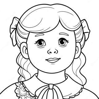 Pagina da colorare di Abigail | pagina da colorare Abigail