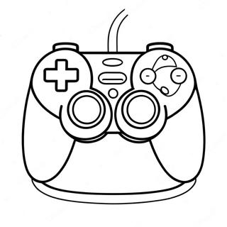 Pagina da Colorare Controller di Videogioco | pagina da colorare Videogioco