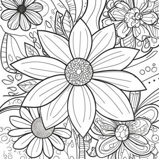 Pagina da Colorare Fiore Prismacolor Vivace | pagina da colorare Prismacolor