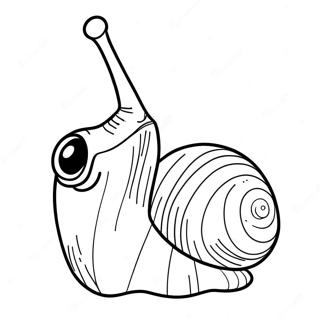 Pagina da Colorare Carino Gary la Lumaca | pagina da colorare Gary SpongeBob