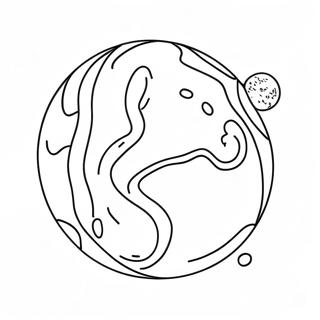 Pagina da Colorare Pluto | pagina da colorare Pluto