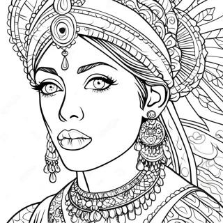 Pagina da colorare di Aish | pagina da colorare Aish