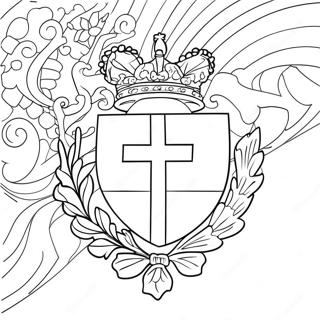 Inghilterra Pagine da Colorare