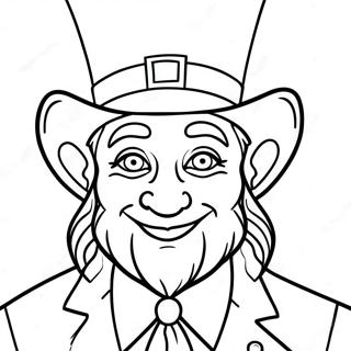 Leprechaun Spaventoso Pagine da Colorare