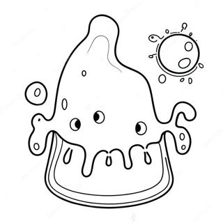 Slime Pagine da Colorare