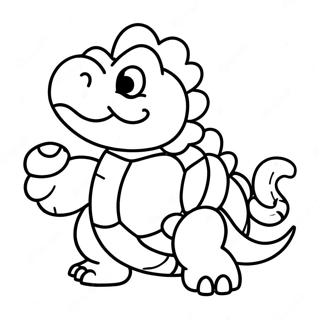Pagina da Colorare Koopa | pagina da colorare Koopa