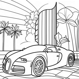 Pagina da Colorare Bugatti | pagina da colorare Bugatti
