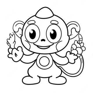 Pagina da Colorare Cuphead | pagina da colorare Cuphead