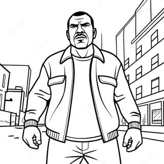 GTA Pagine da Colorare