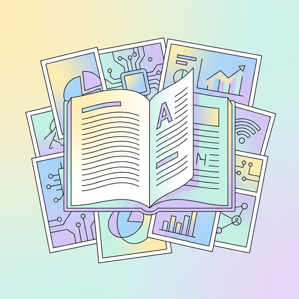 Testo e Graphic Design illustrazione strumenti